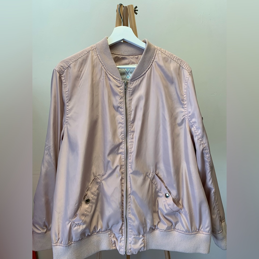 Pink Bomber Jacket - image 1